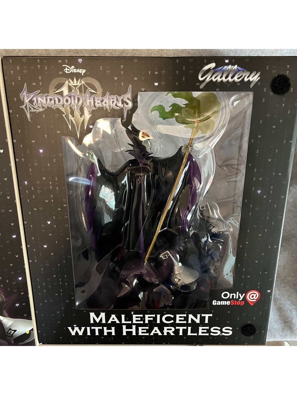 Kingdom Hearts III Maleficent w/ Heartless Gallery Statue GameStop Exclusive DST